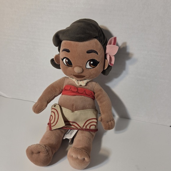 Disney Other - Disney Store Exclusive Animators 9" Baby Princess Moana‎ Plush Toddler Doll Toy